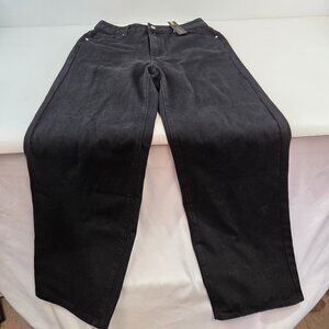 Gilipur Jeans Black Baggy Loose Fit NWT Size Medium